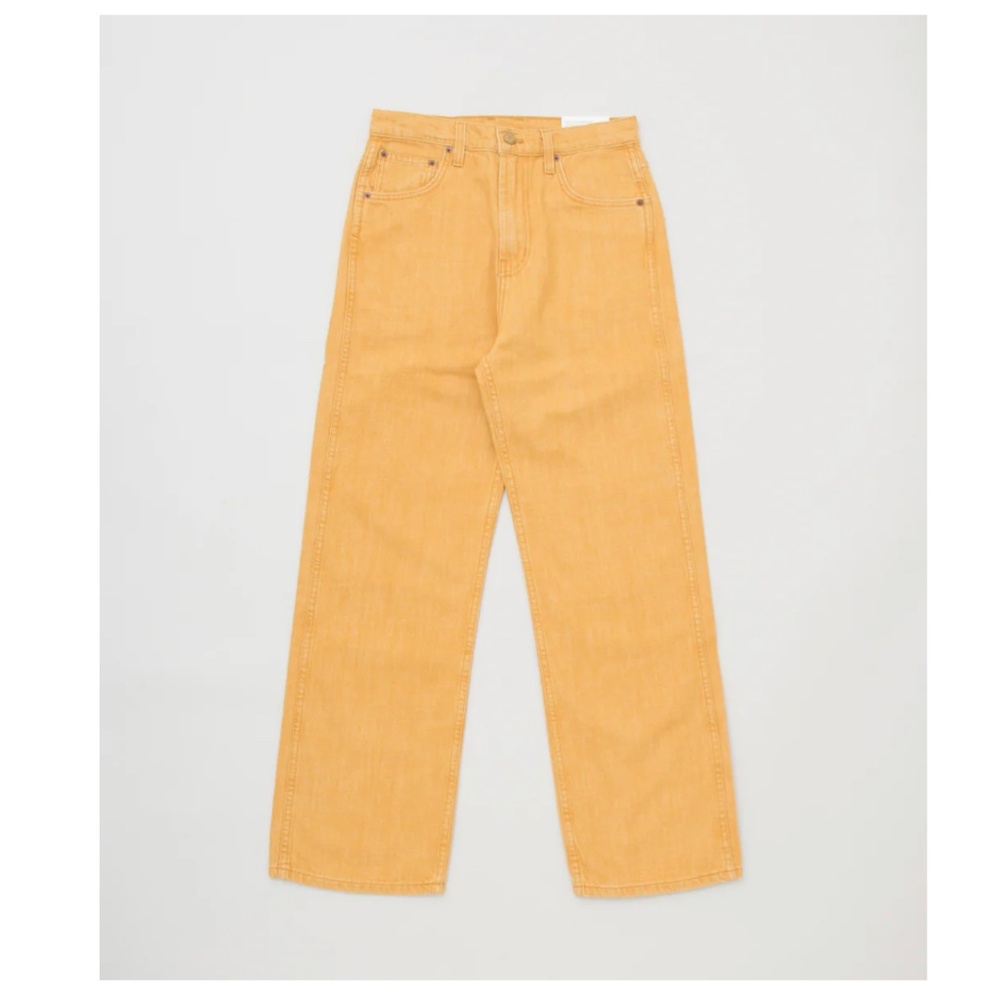 B SIDES  Plein Relaxed Straight Jean Marigold size 28